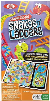 Alex Ideal- Magnetic-Go Snakes N Ladders Travel Game