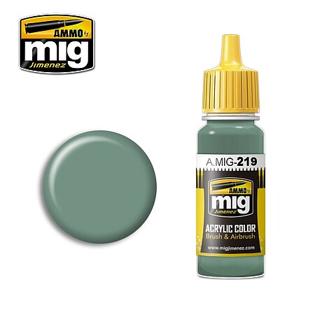 Ammo Interior Green Color FS-34226 (BS283) (17ml) Hobby and Plastic Model Acrylic Paint #0219