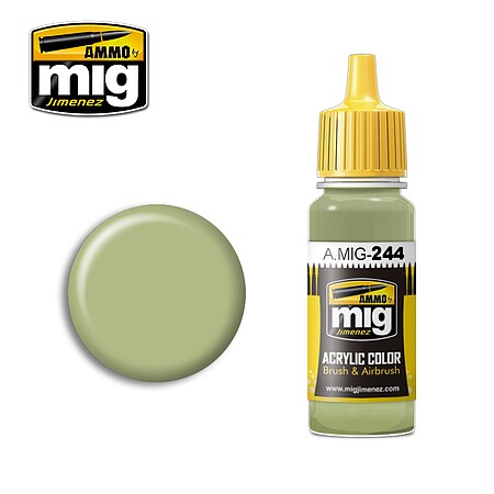 Ammo Duck Egg Green (BS 216) (17ml bottle) Hobby and Plastic Model Acrylic Paint #0244