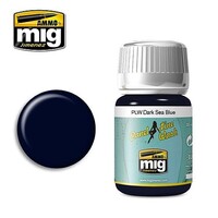 Ammo Dark Sea Blue Panel Line Wash Enamel 35ml Bottle