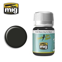 Ammo Stone Grey for Black Panel Line Wash Enamel 35ml Bottle