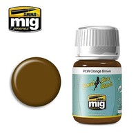 Ammo Orange Brown Panel Line Wash Enamel 35ml Bottle