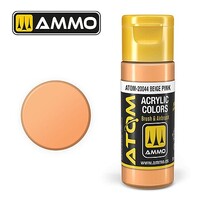 Ammo Atom Color - Beige Pink 20ml Bottle