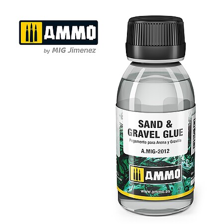 Ammo Sand and Gravel Glue (100mL) Hobby and Plastic Model Glue #2012