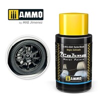 Ammo Cobra Motor- Satin Black Acrylic Paint 30ml Bottle