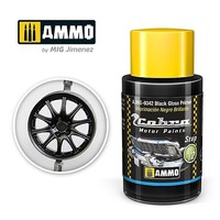 Ammo Cobra Motor- Black Gloss Primer Acrylic Paint 30ml Bottle
