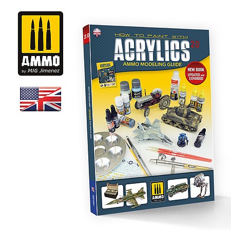 Ammo AMMO MODELLING GUIDE - How to Paint with Acrylics 2.0 ENGLISH