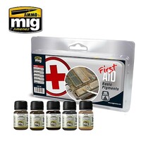 Ammo FIRST AID Basic Pigments (five 35ml bottles)