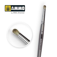 Ammo Drybrush Technical Brush Size 6 Hobby and Plastic Model Paint Brush #8702