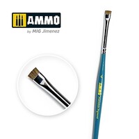 Ammo Precision Pigment Brush Size 4 Hobby and Plastic Model Paint Brush #8704