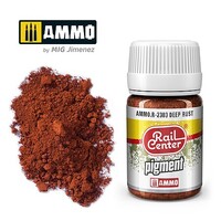 Ammo Rail Center Deep Rust Pigment (35ml bottle) Hobby and Plastic Model Paint #r2303