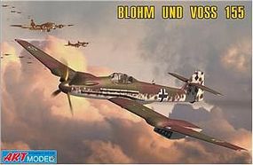 ArtModelKits 155V2 WWII German Interceptor (Ltd Edition) Plastic Model Airplane Kit 1/72 Scale #7202