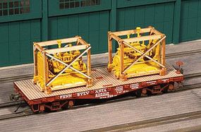 American-Models Generator Crates pkg(2) Kit (Laser-cut Wood) HO Scale Model Train Freight Car Load #213