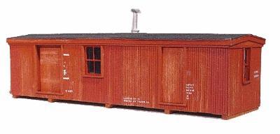 American-Models Boxcar Depot Set (D) Kit HO Scale Model Railroad Building #717