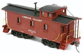 American-Models Lehigh Valley Cupola Caboose Kit Undecorated HO Scale Model Train Freight Car #878