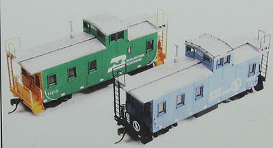American-Models Great Northern 30 Plywood Sided Caboose Kit HO Scale Model Train Freight Car #881