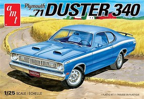 AMT 1971 Plymouth Duster 340 Plastic Model Car Kit 1/25 Scale #1118