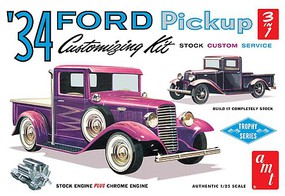 1934 Ford Pickup Plastic Model Truck Kit 1/25 Scale #1120