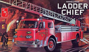 AMT American LaFrance Ladder Chief FireTruck Plastic Model Truck Vehicle Kit 1/25 #1204