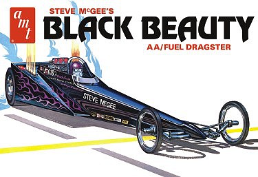 AMT Steve McGee Bl Beauty Wedge Drag Plastic Model Race Car Vehicle Kit 1/25 Scale #1214
