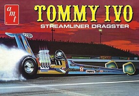 AMT Tommy Ivo Streamliner Dragster Plastic Model Car Vehicle Kit 1/25 Scale #1254