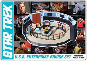 AMT Star Trek U.S.S. Enterprise Bridge Science Fiction Plastic Model Kit 1/32 Scale #1270m