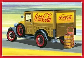 AMT Coke 1929 Ford Woody Pickup Truck Plastic Model Truck Vehicle Kit 1/25 Scale #1333