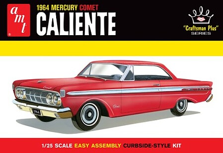 AMT 1964 Mercury Comet Craftsman Plus Series Plastic Model Car Vehicle Kit 1/25 Scale #1334