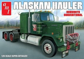 AMT Alaskan Hauler Kenworth Tractor Plastic Model Car Truck Vehicle 1/25 Scale