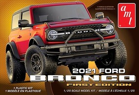 AMT 2021 Ford Bronco 1st Edition Plastic Model Car Vehicle Kit 1/25 Scale #1343m