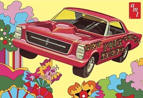 AMT '66 Ford Galaxy Sweet Bippy Plastic Model Car Vehicle Kit 1/25 Scale #1393