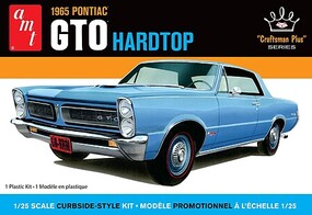 AMT 1965 Pontiac GTO Hardtop Craftsman Plus Plastic Model Car Vehicle Kit 1/25 Scale #1410m