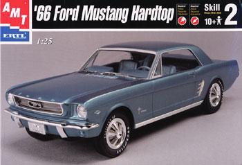 1966 Mustang Hardtop 1:25 Scale AMT#704 Model Kit Build