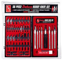 AMT 56 Piece Deluxe Hobby Knife Set