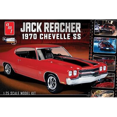 AMT Jack Reachers 1970 Chevy Chevelle SS Plastic Model Car Kit 1/25 Scale #871