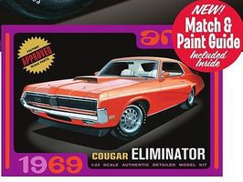 1/25 1969 Mercury Cougar Eliminator Car (White)