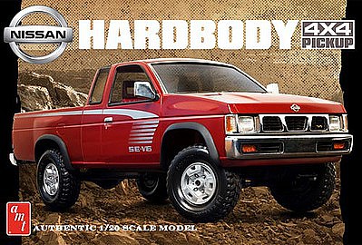 AMT 1993 Nissan Hardbody 4x4 Pick-Up Plastic Model Car Kit 1/20 Scale #1031