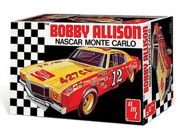 AMT Coca Cola Bobby Allison 1972 Monte Carl Plastic Model Car Kit 1/25 Scale #1064-12