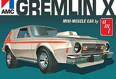 AMT 1974 AMC Gremlin X Plastic Model Car Kit 1/25 Scale #1077-12