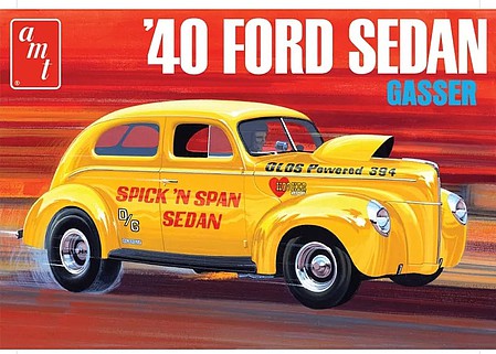 AMT 1940 Ford Sedan (OAS) Plastic Model Car Kit 1/25 Scale #1088-12