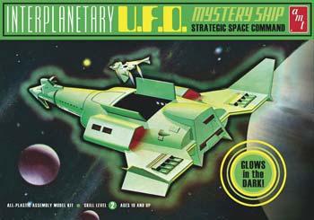 AMT Interplanetary UFO Mystery Ship Science Fiction Plastic Model Kit #622