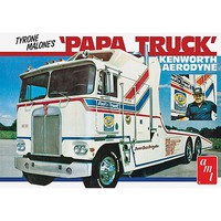 AMT Tyrone Malone Kenworth Transporter Papa Plastic Model Truck Kit 1/25 Scale #932-06