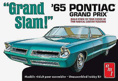 AMT 1965 Pontiac Grand Prix Grand Slam Aqua Plastic Model Car Kit 1/25 Scale #991-12
