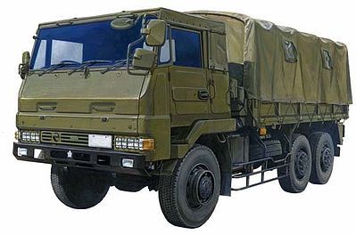 Aoshima JGSDF 3.5t Military Truck Plastic Model Military Cargo Truck ...