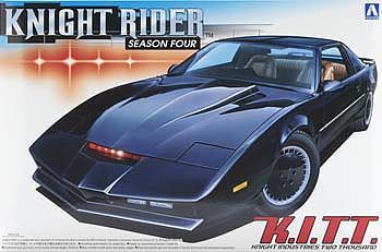 Aoshima Knight Rider 2000 KITT Season IV Plastic Model Car Kit 1/24 Scale #041307