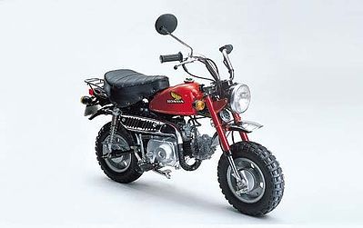 Aoshima Honda Monkey Motorbike Plastic Model Motorcycle Kit 1/12 Scale #48771