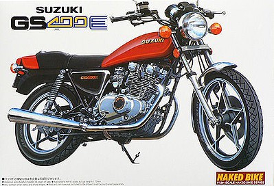 Aoshima Suzuki GSX400E II 1981 Motorcycle Plastic Model Motorcycle Kit 1/12 Scale #54574