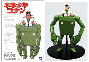 Aoshima Future Boy Conan Robonoid Dyce Version Sci-Fi Plastic Model Figure Kit 1/20 Scale #55052