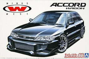 Aoshima 1996 Honda Accord 4-Door Wagon Plastic Model Car Kit 1/24 Scale #58039
