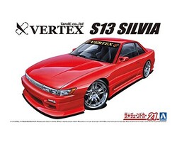 Aoshima 1991 Nissan Vertex PS13 Silvia Plastic Model Car Kit 1/24 Scale #58619
